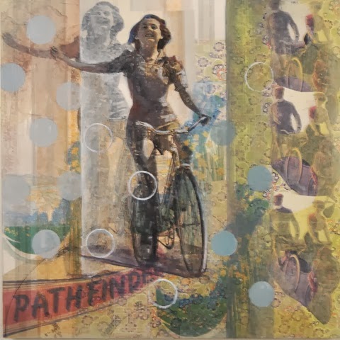Marjolyn vanderHart_Pathfinder_Mixed Media on Canvas_ 30x30_ 2012