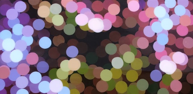 Rachelle Kearns_ Joy in the Wilderness_2013_ Acrylic paint & resin on cedar board_ 30 x 60 inches