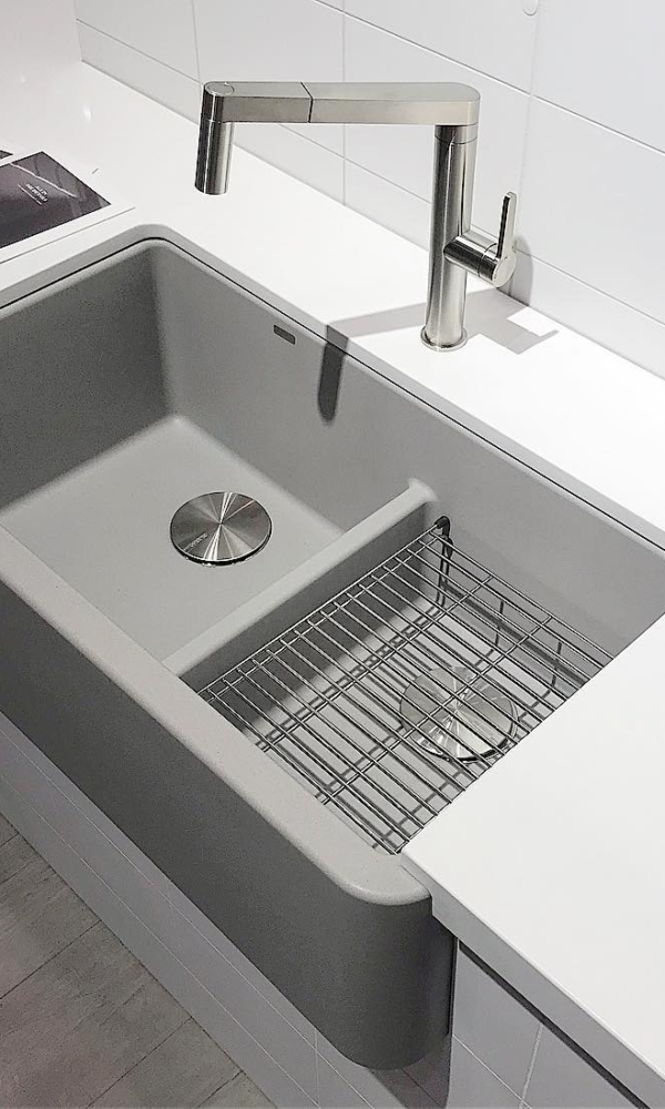Blanco’s New Concrete Gray Silgranit Sink