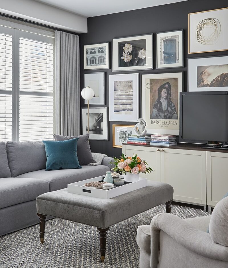 One Room Challenge Reveal - Fall 2019: Refreshed Living/Dining/Entry ...